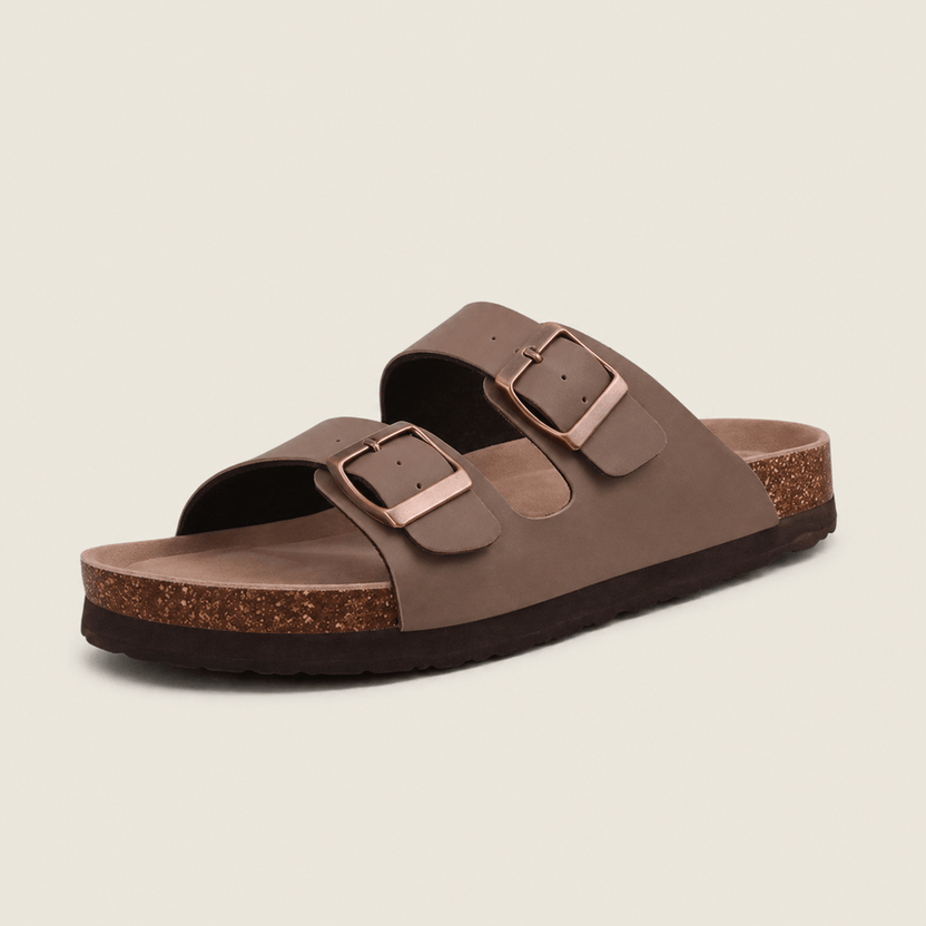Seasonal Cork Sandals from Qomfort