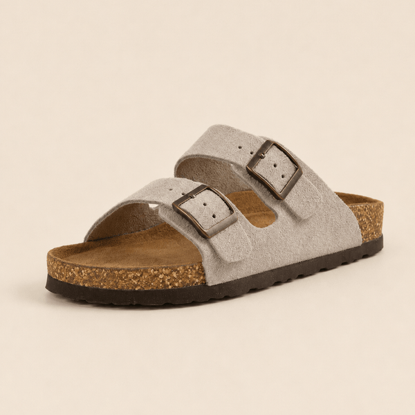 Premium Authentic Suede Sandals from Qomfort