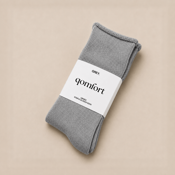 Essential Socks - Grey.