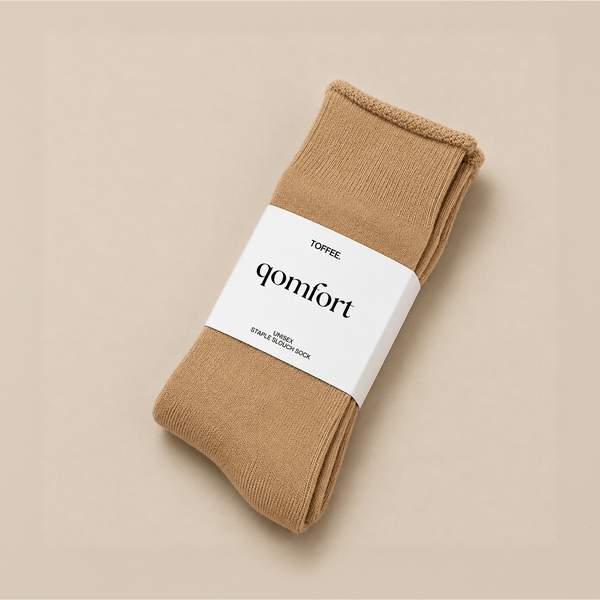 Essential Socks - Toffee.